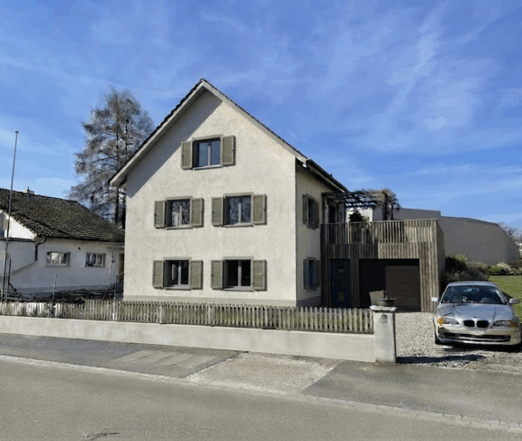 Überbauung Akazienweg 16 Frauenfeld (Rückbau best. EFH) Neubau 4 Eigentumswohnungen