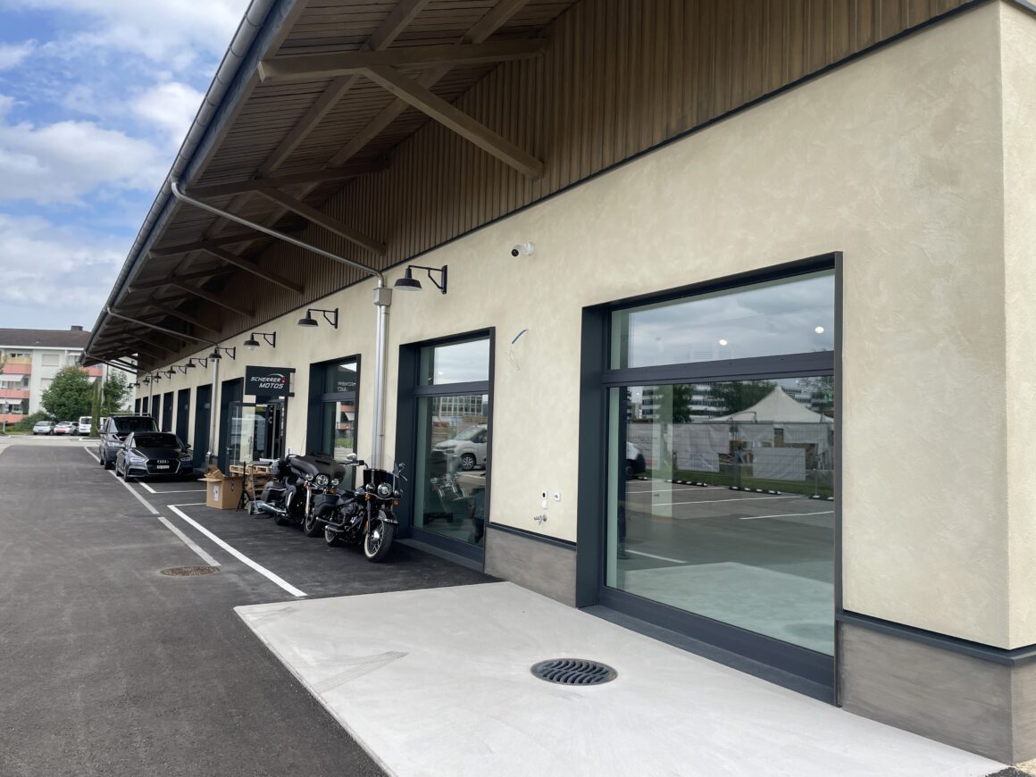 Umbau Gewerbehalle Riedstrasse 9 Frauenfeld, REVA, Scherrer Motos AG