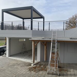 Anbau Garage und Pavillon (Terrassenerweiterung) an best. EFH Buch b. Frauenfeld