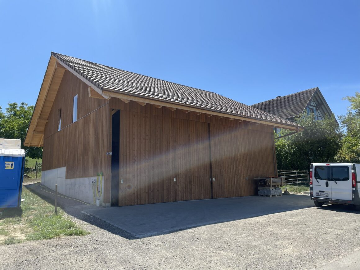 Neubau landwirtschaftlich genutzte Remise Uerschhausen