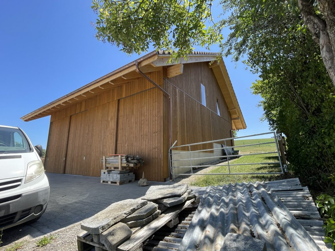 Neubau landwirtschaftlich genutzte Remise Uerschhausen