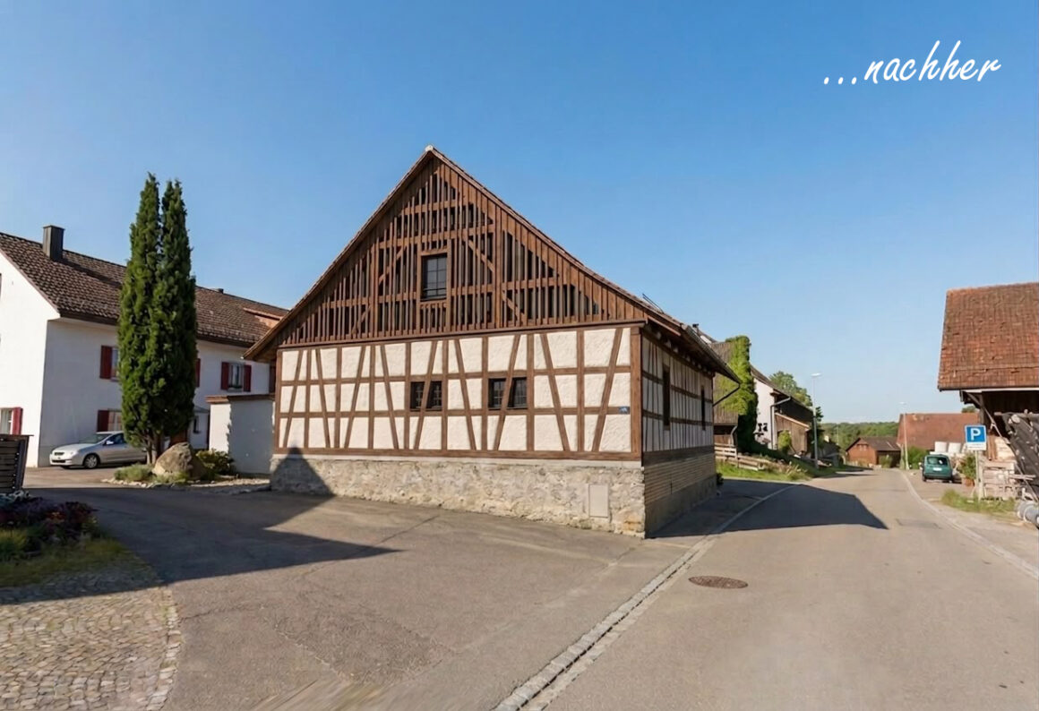Umbau und Einbau Wohnung in "Obere Trotte" Zünikon (Gemeinde Wiesendangen)
