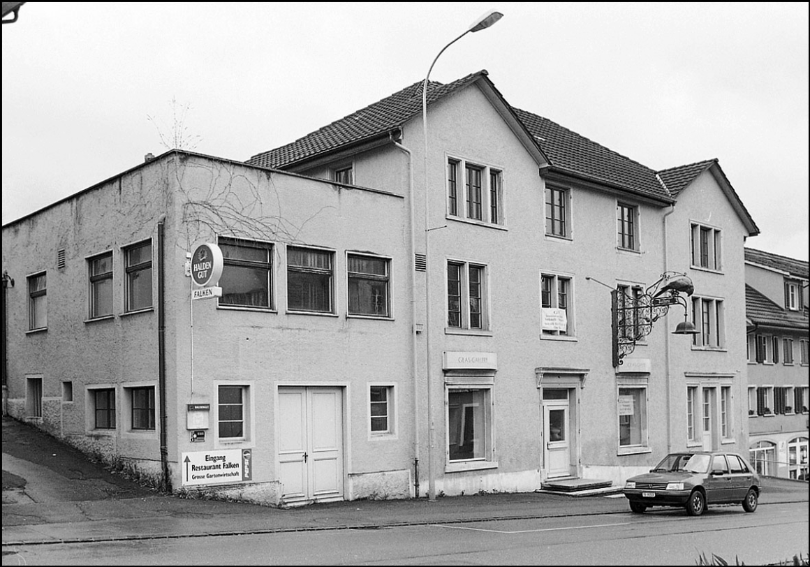 Ersatzneubau Falken 11-Familienhaus mit Gewerbe, Hauptstrasse, Aadorf (ehemals Restaurant Barone) (Komplettabbruch und Wiederaufbau historisches Gebäude im Dorfkern infolge Brandfall)